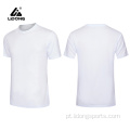 Camiseta em branco de manga curta masculina barata